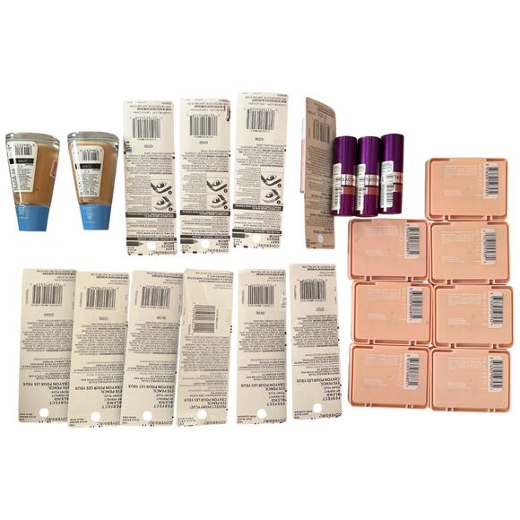 Lot 22 CoverGirl Face/Eyes/Lips Makeup Mixed Lots - Picture 4 of 16